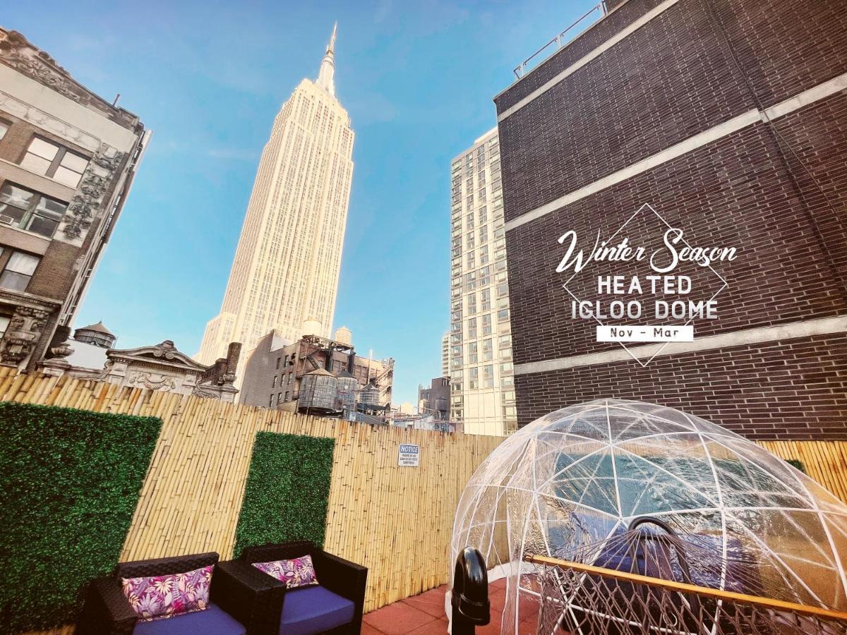 Hotel And The City, Rooftop City View نيو يورك المظهر الخارجي الصورة